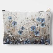  blauw/wit bloementuin bruid etui (Achterkant)