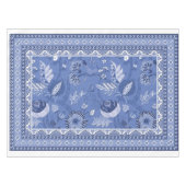 Blauw wit Boheems patroon Tafelkleed (Voorkant (Horizontaal))