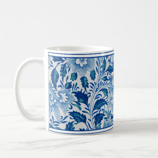Blauw-wit Chinoiserie Chic Mok (Links)