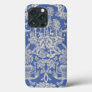 Blauw-wit Chinoiserie Oriental iPhone 13 Pro Hoesje