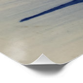  Blauw Wit Delft Windmolen Perfect Poster (Hoek)