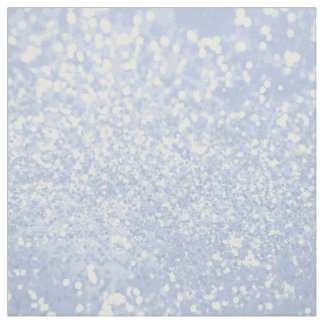 Blauw-wit elegant faux-glitterpatroon stof