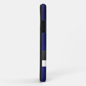 Blauw wit en zilver - Dallas Iphone 5 Hoesje- Case-Mate iPhone Case (Achterkant/rechts)