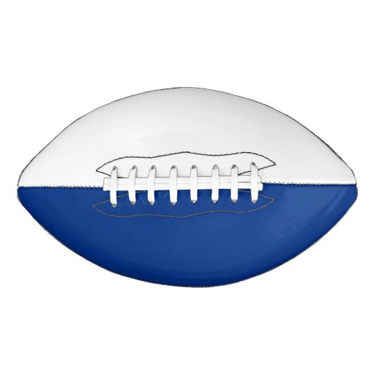 Blauw/wit Football (Voorkant)