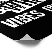 Blauw-wit Game Day Group Shirt voor de middelbare Poster (Hoek)