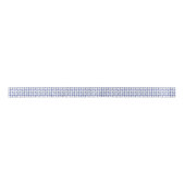 Blauw Wit Geweven Blokken Controleer Patroon Lint (Voorkant)