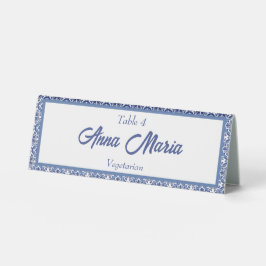 Blauw & Wit Kust Mediterraan Huwelijk