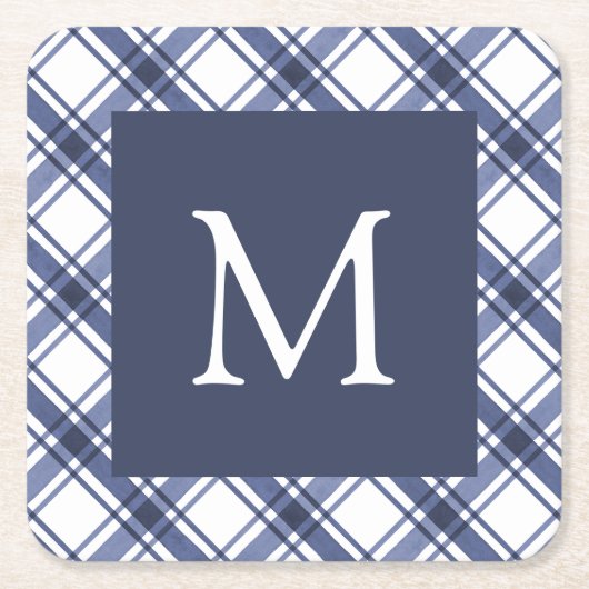 Blauw-wit Onderzetter (Voorkant)