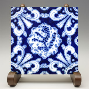 Blauw & Wit Palau de Maricel Catalaans Tegelwerk S Tegeltje