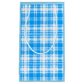 Blauw & Wit Papieren Cadeautas (Voorkant)