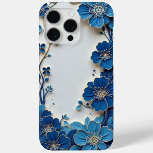 Blauw & Wit Porseleinen Telefoonhoes – Traditionee iPhone 15 Pro Max Hoesje