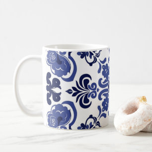 Blauw Wit Portugees Azulejo Bruidsmeisje Gift Mok