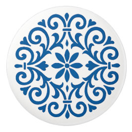 Blauw & Wit Portugees Azulejo Stijl Keramische Kno Keramische Knop