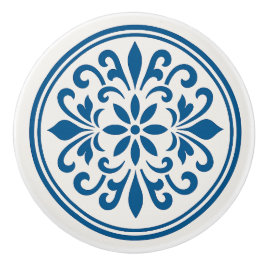 Blauw & Wit Portugees Azulejo Stijl Keramische Kno Keramische Knop