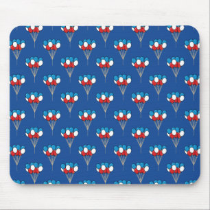 Blauw Wit Rood Patriottische Ballonnen Muismat