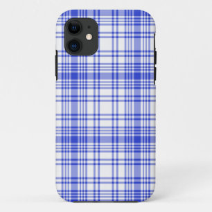 Blauw wit speldenschaal 2 iPhone 11 hoesje