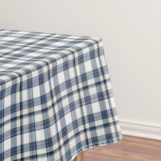 Blauw wit speldenstaart 1 tafelkleed (Voorbeeld)