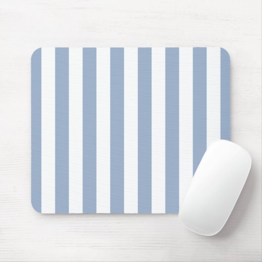 Blauw & Wit Streep Muismat (Met muis)