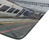 Blauw-wit training snijplank (Hoek)