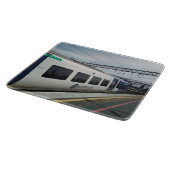 Blauw-wit training snijplank (Hoek)