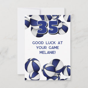 blauw witte basketbal veel succes bij de wedstrijd kaart