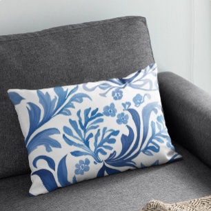 Blauw & Witte Bloemendesign Chinoiserie Patroon Accent Kussen
