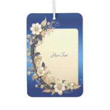 Blauw Witte Bloemengeurverfrisser