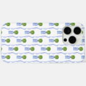blauw-witte Chinoiserie Topiary Case-Mate iPhone Case (Achterkant (horizontaal))
