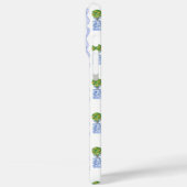 blauw-witte Chinoiserie Topiary Case-Mate iPhone Case (Achterkant / Links)