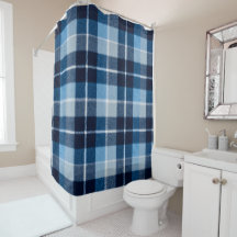 Blauw Witte Gezellige Geruite Flanel