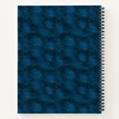 Blauw-witte Sterrennacht hemelse schets boek (Achterkant)