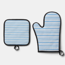 Blauw Witte Strepen Patroon