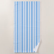 Blauw Witte Strepen Patroon