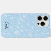 Blauw-witte vakantie Case-Mate iPhone case (Achterkant (horizontaal))