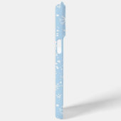Blauw-witte vakantie Case-Mate iPhone case (Achterkant / Rechts)