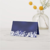 Blauw witte wintersneeuw (Achterkant)