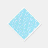 Blauw Witte Zeester Bruidsdouche Servetten (Hoek)