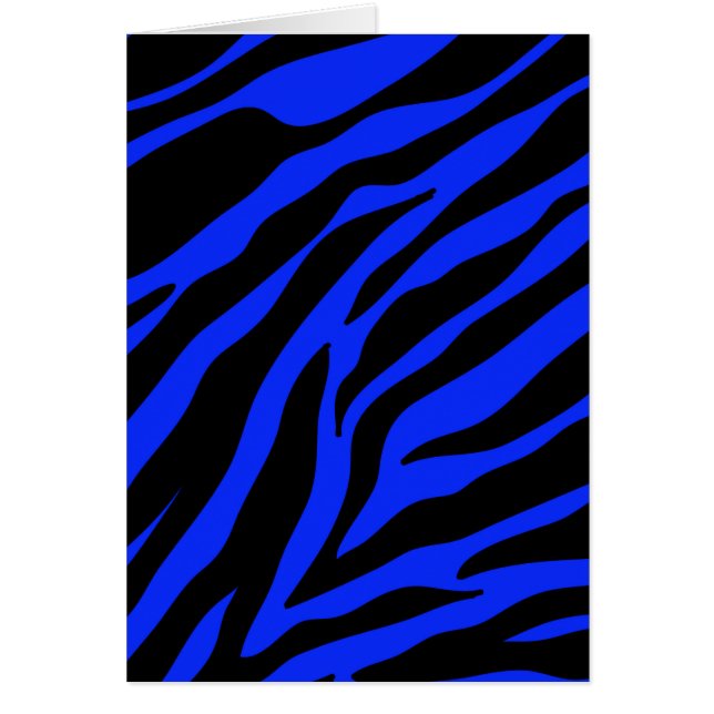 blauw zebra (Voorkant)