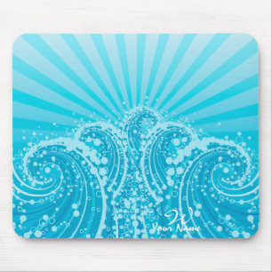 Blauw Zee 1 Mousepad Muismat