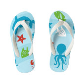 Blauw Zee Kinder Teenslippers