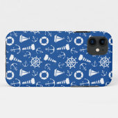 Blauw Zee Patroon Case-Mate iPhone Case (Achterkant (horizontaal))