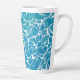 Blauw Zee water* Latte Mok