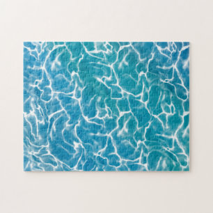 Blauw Zee water* Legpuzzel