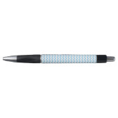 Blauw zigzag, Blauwe Chevron, Geometrisch Patroon Pen (Voorkant)