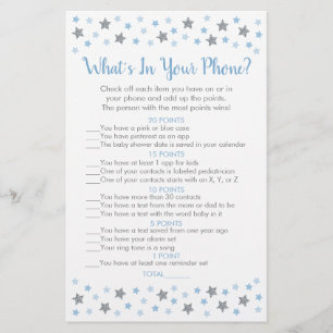 Blauw & Zilver Star Wat zit er in je telefoonspel