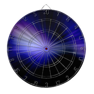 Blauw zonlicht 2 dartbord