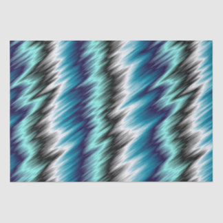 Blauw zwart-wit abstract tissuepapier