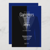 Blauwbaasje Save The Date (Voorkant / Achterkant)