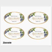 Blauwbes behoudt elly Label (Vel)