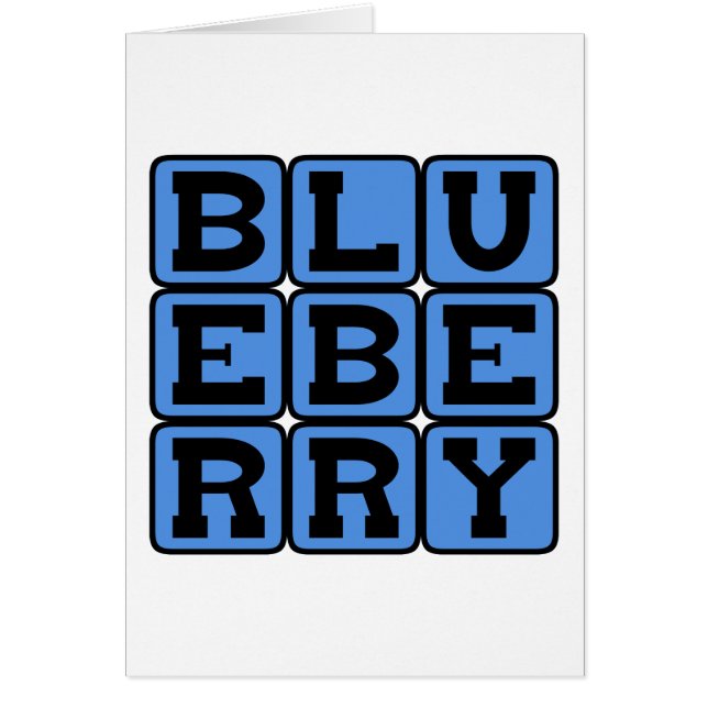 Blauwbes, fruit (Voorkant)